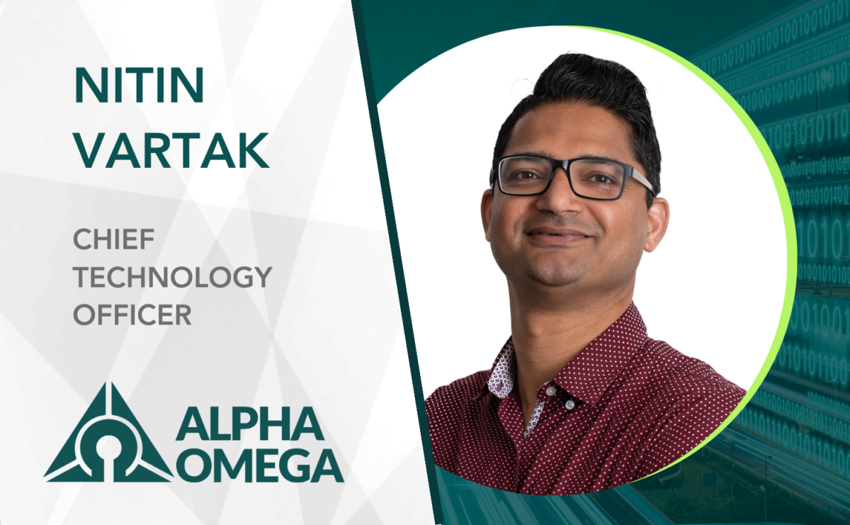 Nitin Vartak promoted to Chief Technology Officer at Alpha Omega Alpha Omega
