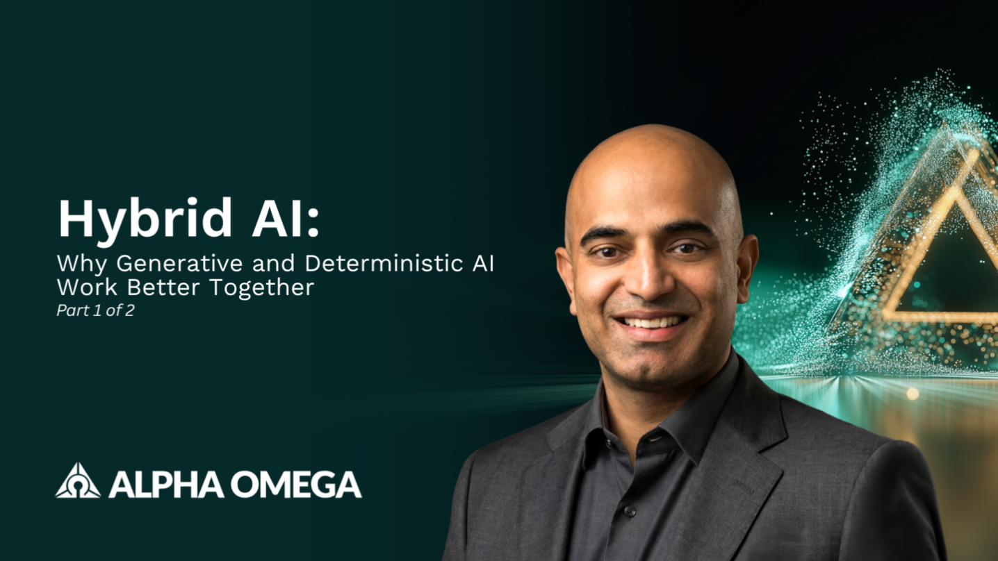 Hybrid AI: Why Generative and Deterministic AI Work Better Together