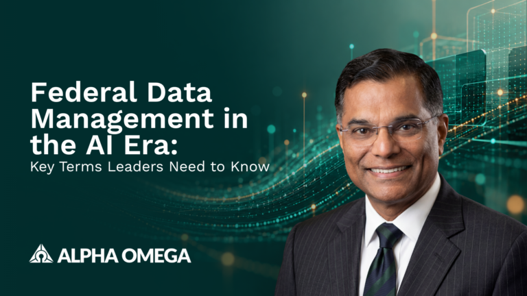 Federal Data Management in the AI Era